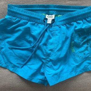 Diesel Turquoise Swim Trunks